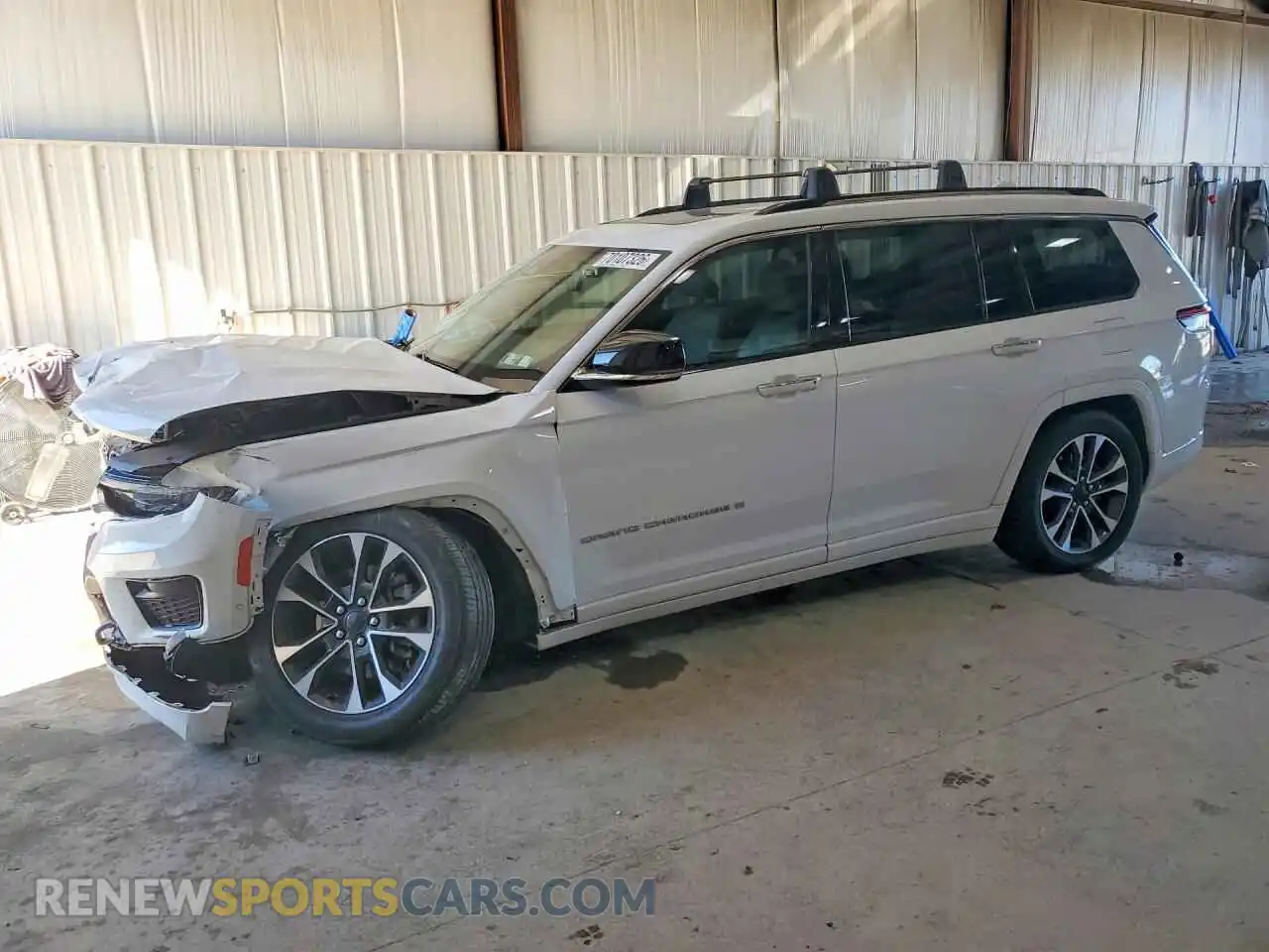 1 Photograph of a damaged car 1C4RJKDG4M8159649 JEEP CHEROKEE 2021