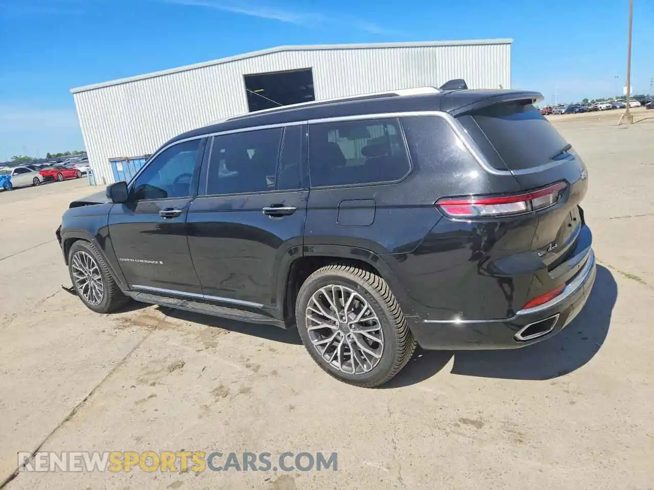 2 Photograph of a damaged car 1C4RJKEGXM8103357 JEEP CHEROKEE 2021