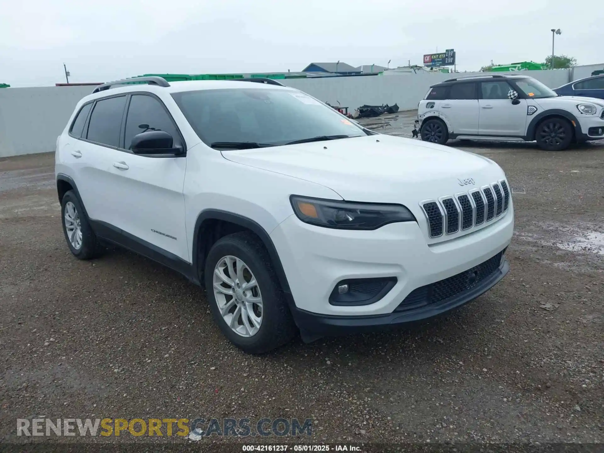 1 Photograph of a damaged car 1C4PJLMX1ND535178 JEEP CHEROKEE 2022