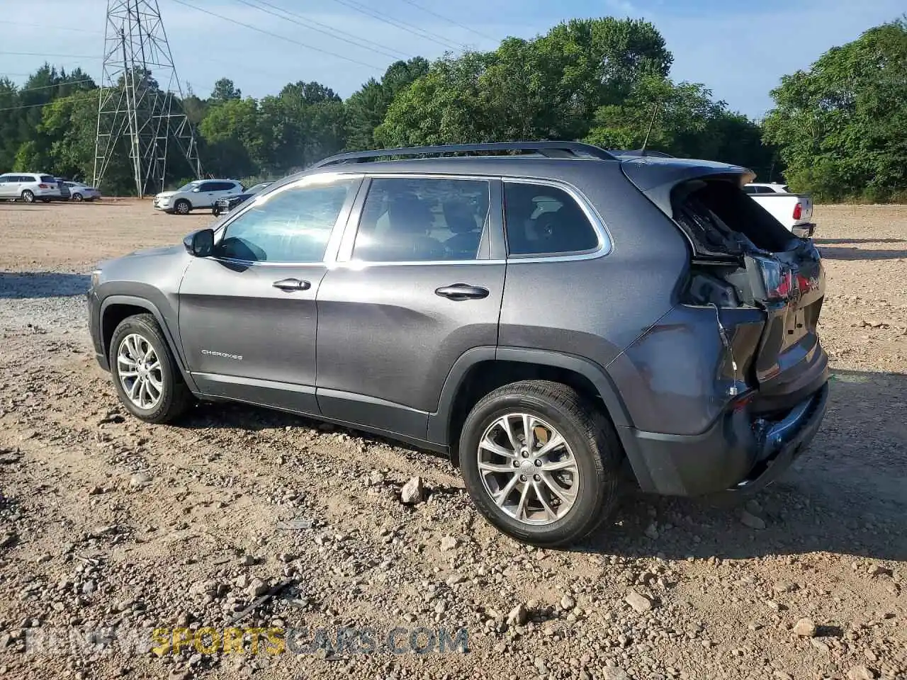 2 Photograph of a damaged car 1C4PJLMX7ND522791 JEEP CHEROKEE 2022