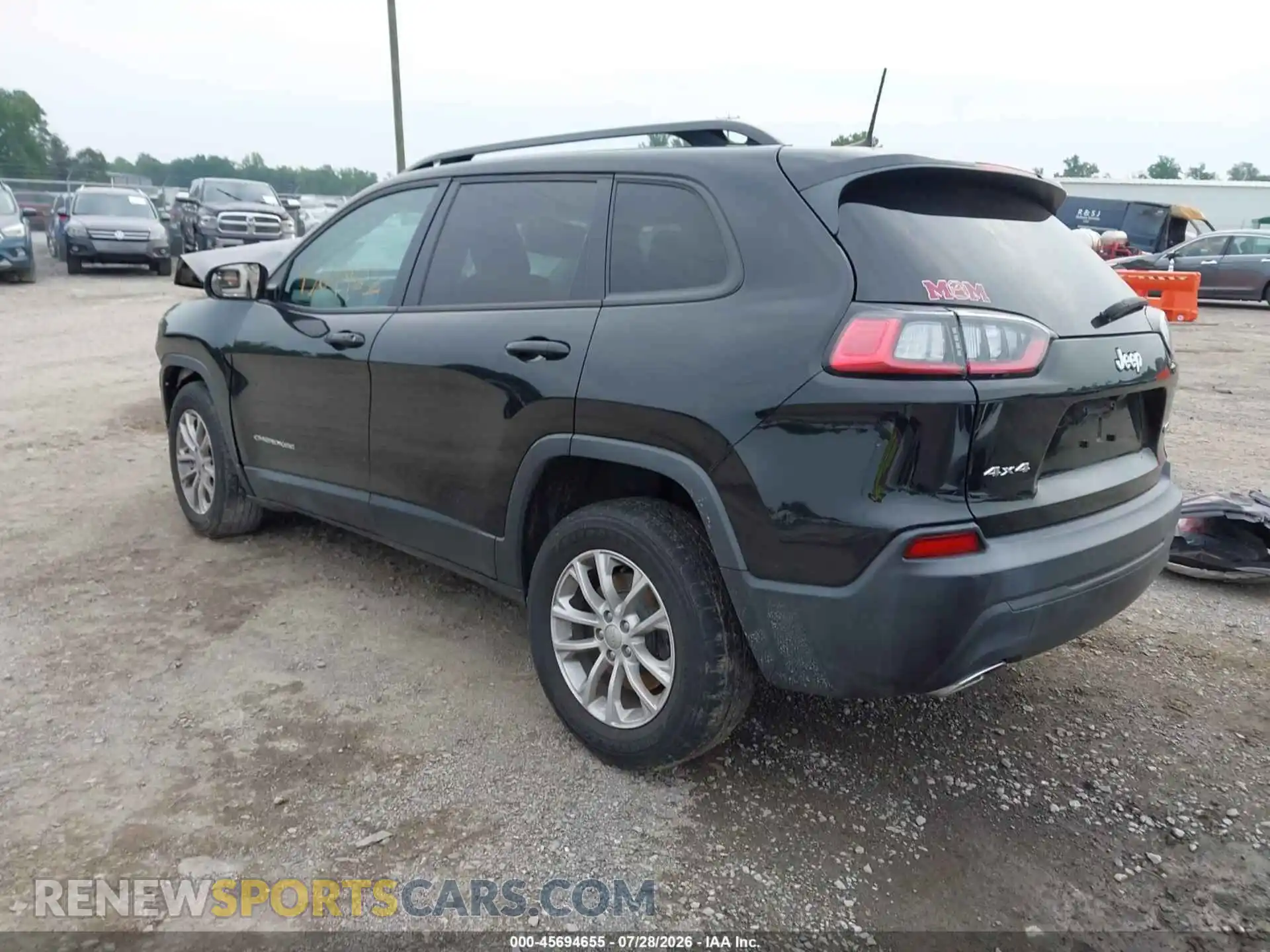 3 fotografías del automóvil dañado 1C4PJMMN8ND533142 JEEP CHEROKEE 2022