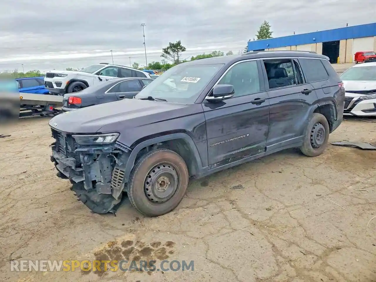 1 Photograph of a damaged car 1C4RJKBG3N8533351 JEEP CHEROKEE 2022