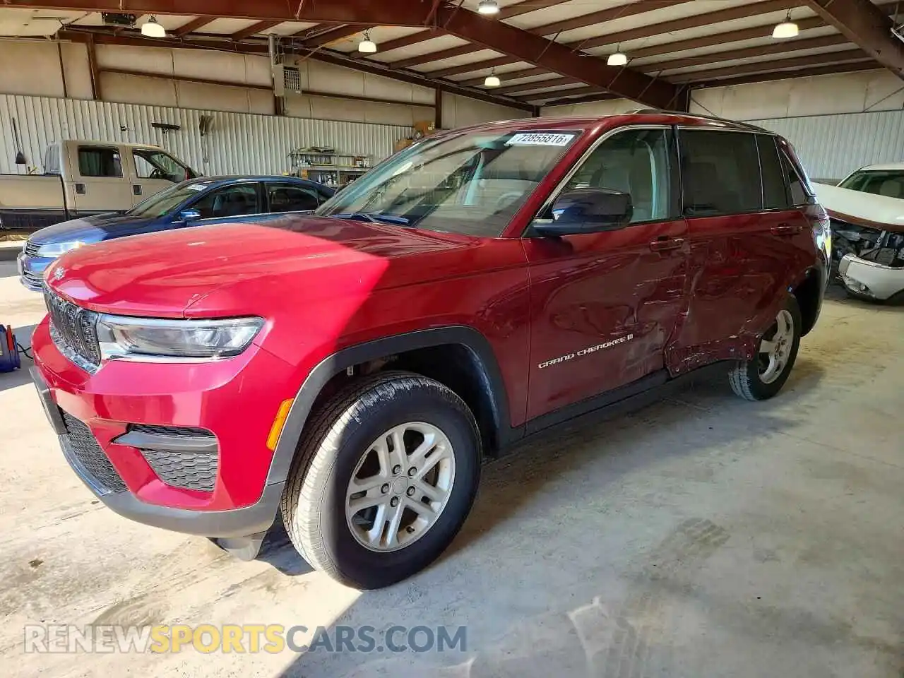 1 Photograph of a damaged car 1C4RJHAG5PC547899 JEEP CHEROKEE 2023