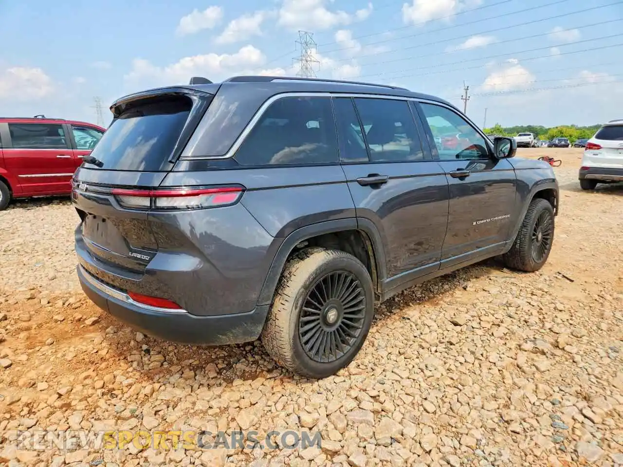 3 fotografías del automóvil dañado 1C4RJHAG6PC593208 JEEP CHEROKEE 2023