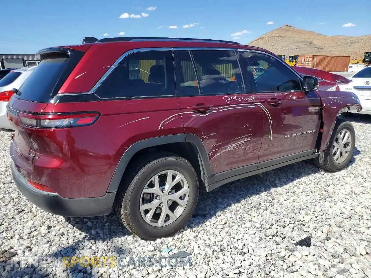 3 Photograph of a damaged car 1C4RJHBG2PC538849 JEEP CHEROKEE 2023