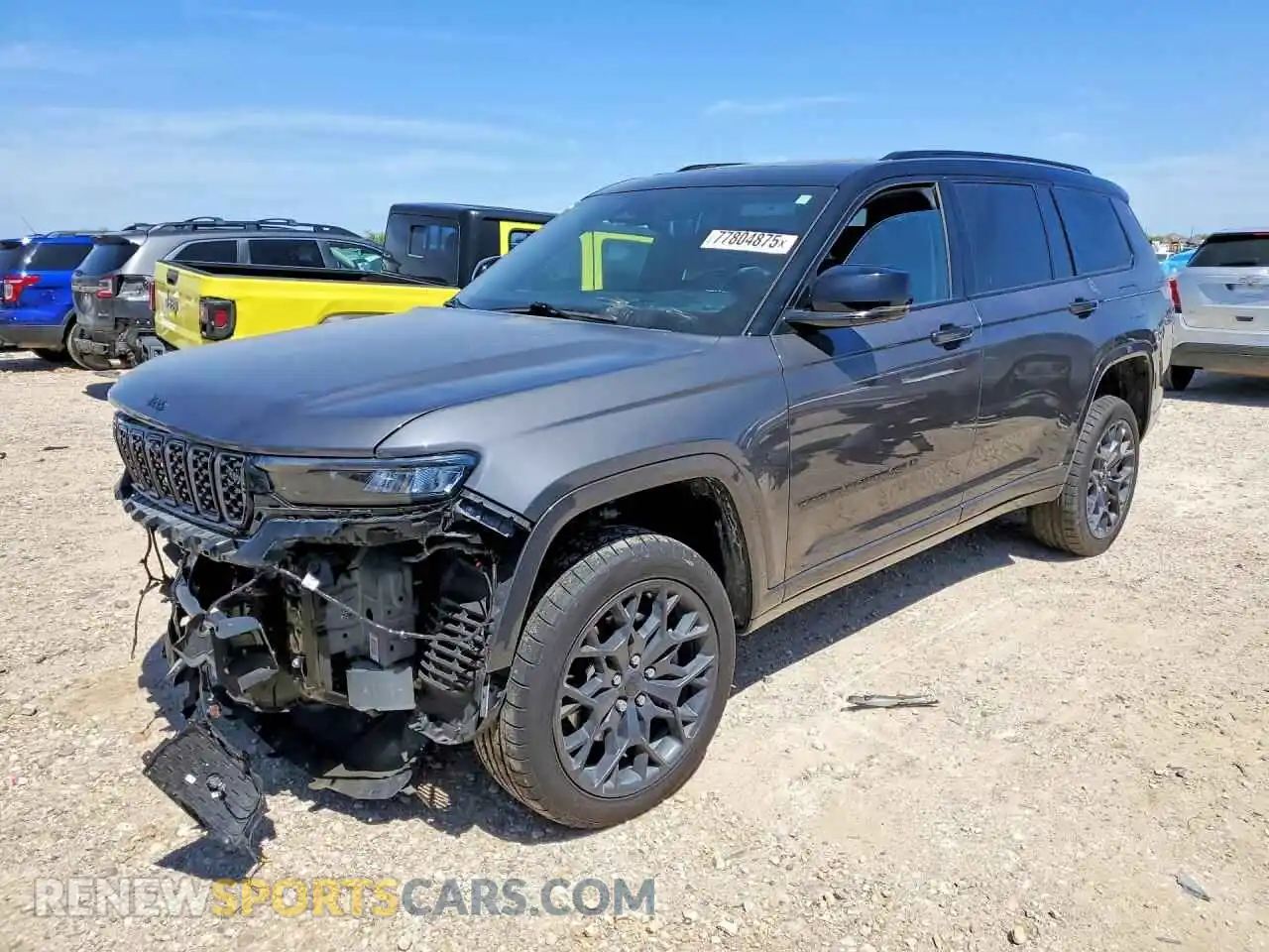 1 Photograph of a damaged car 1C4RJKEG8P8736783 JEEP CHEROKEE 2023
