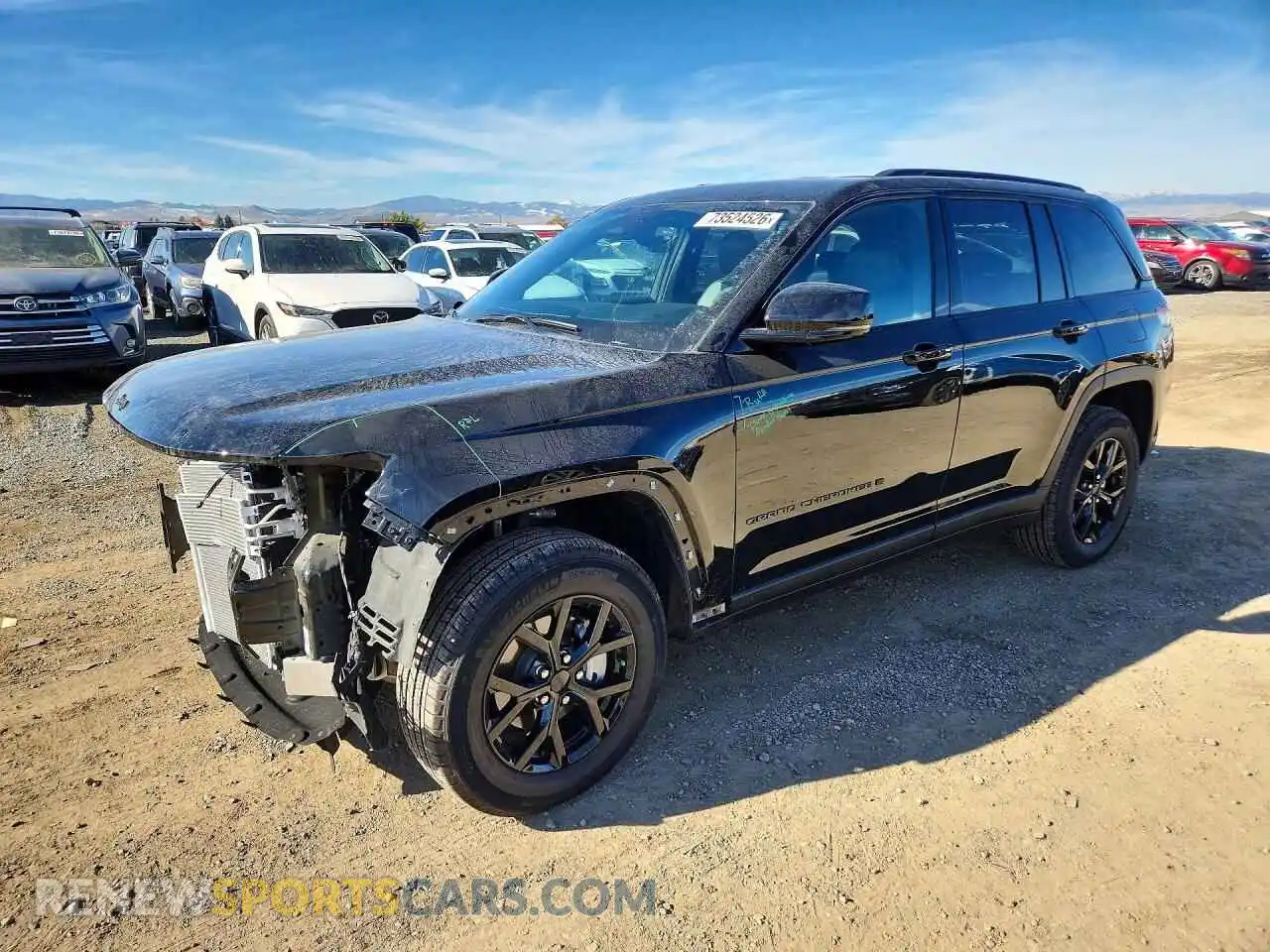 1 Photograph of a damaged car 1C4RJHAG1SC367182 JEEP CHEROKEE 2025