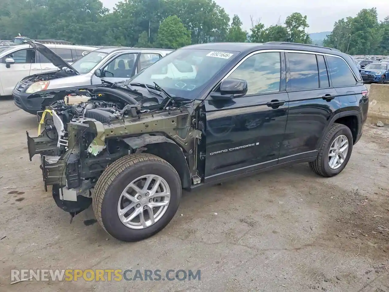 1 Photograph of a damaged car 1C4RJHAG8SC344675 JEEP CHEROKEE 2025