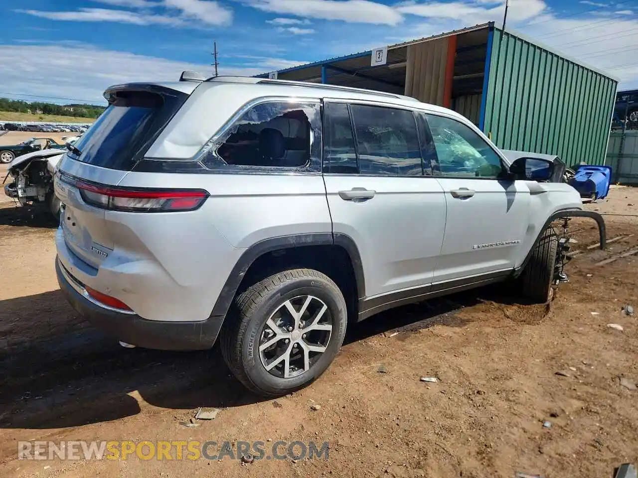 3 Photograph of a damaged car 1C4RJHBG5SC346785 JEEP CHEROKEE 2025