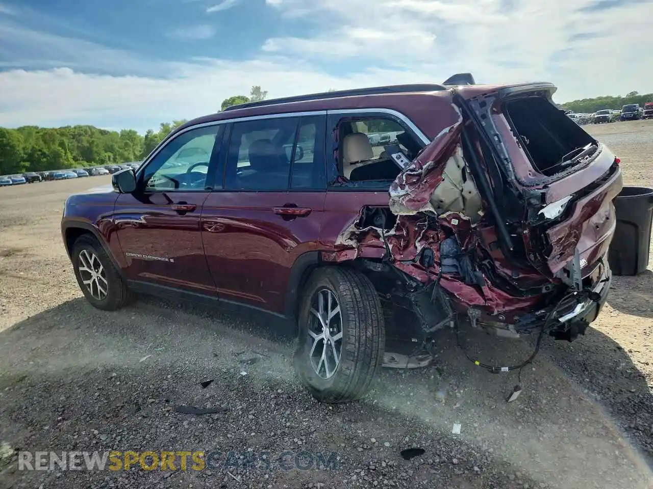 2 Photograph of a damaged car 1C4RJHBG8SC350278 JEEP CHEROKEE 2025