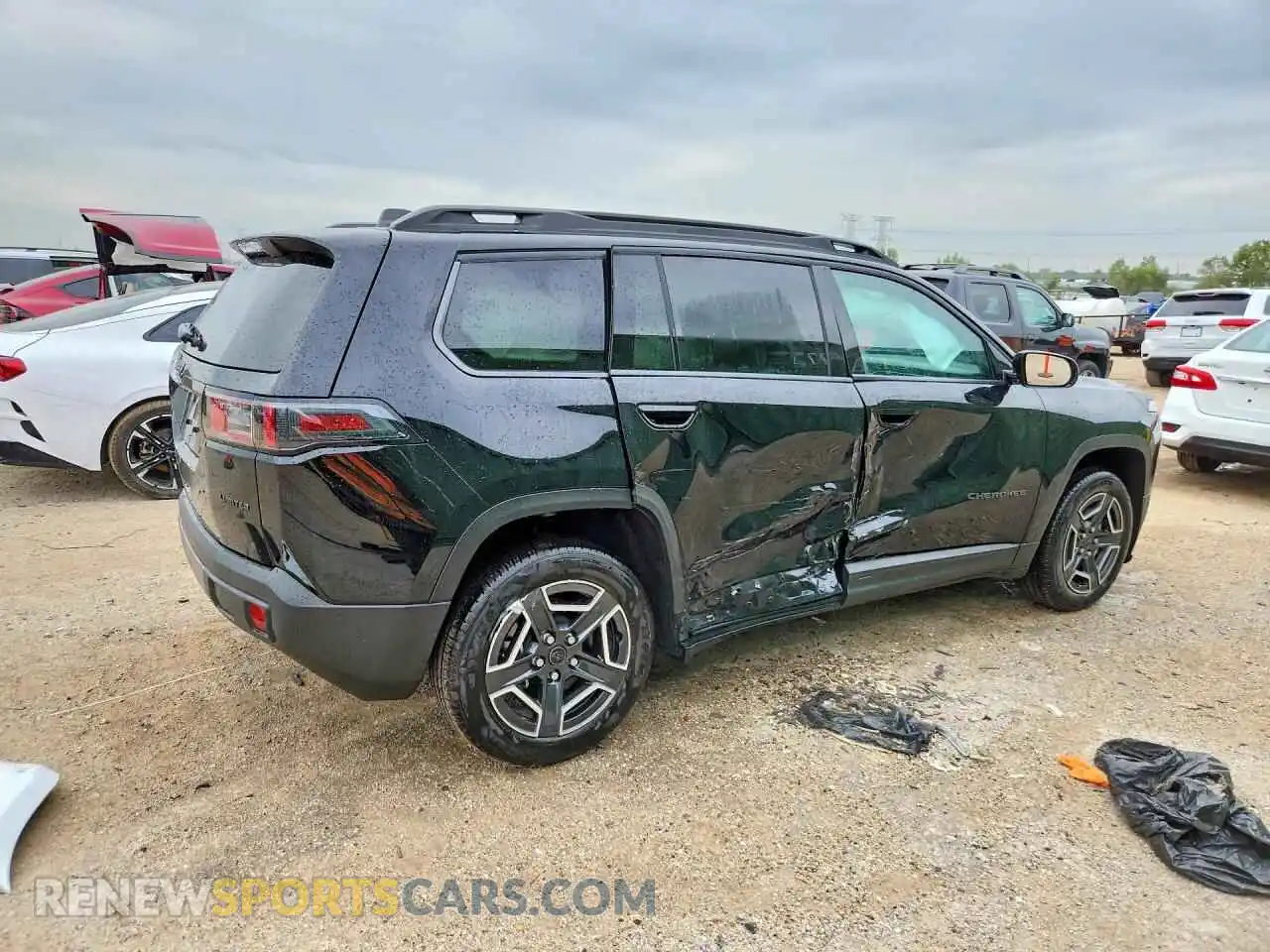 3 fotografías del automóvil dañado 3C4PJMB24TT239835 JEEP CHEROKEE 2026