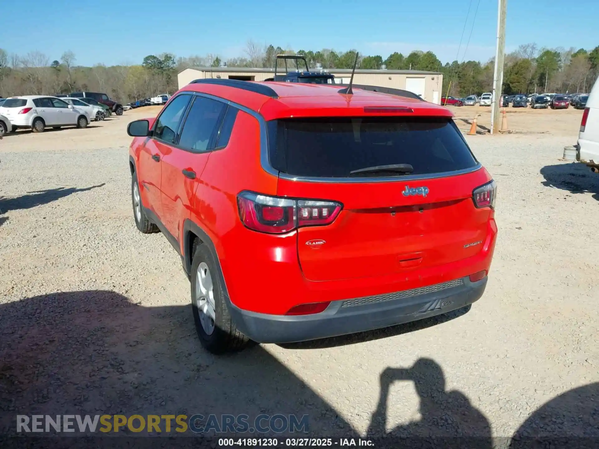 3 Photograph of a damaged car 3C4NJCAB0KT820086 JEEP COMPASS 2019