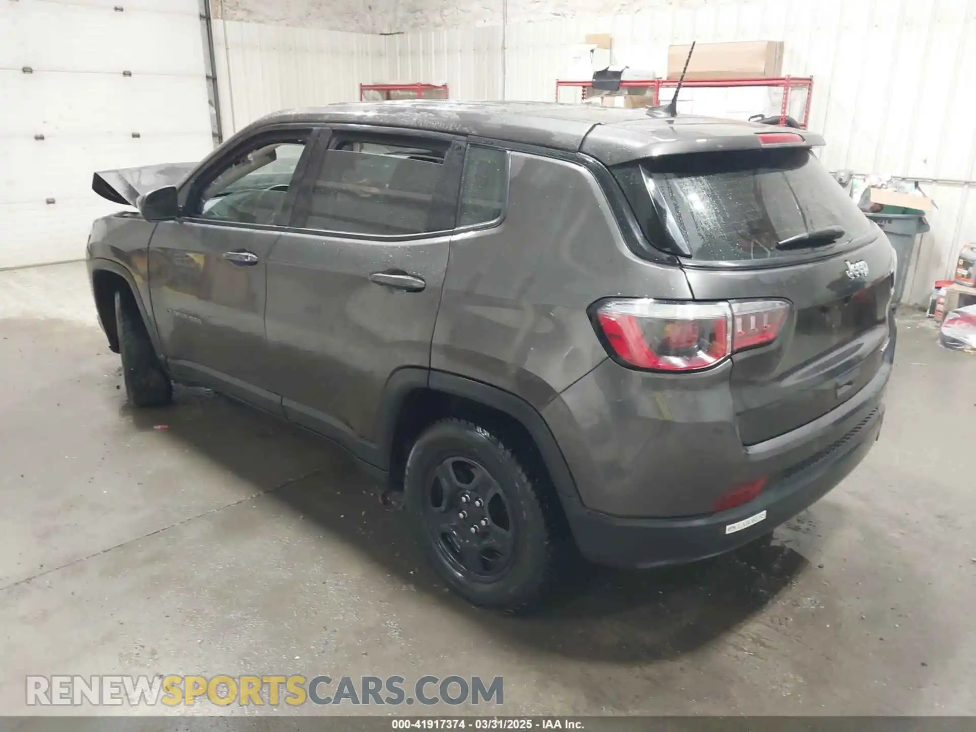 3 Photograph of a damaged car 3C4NJCAB1KT762800 JEEP COMPASS 2019