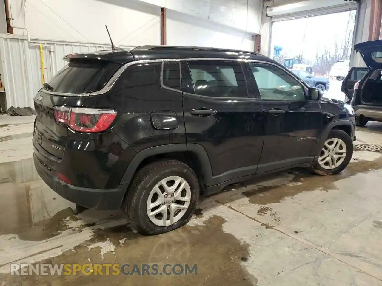 3 Photograph of a damaged car 3C4NJCAB2KT840615 JEEP COMPASS 2019