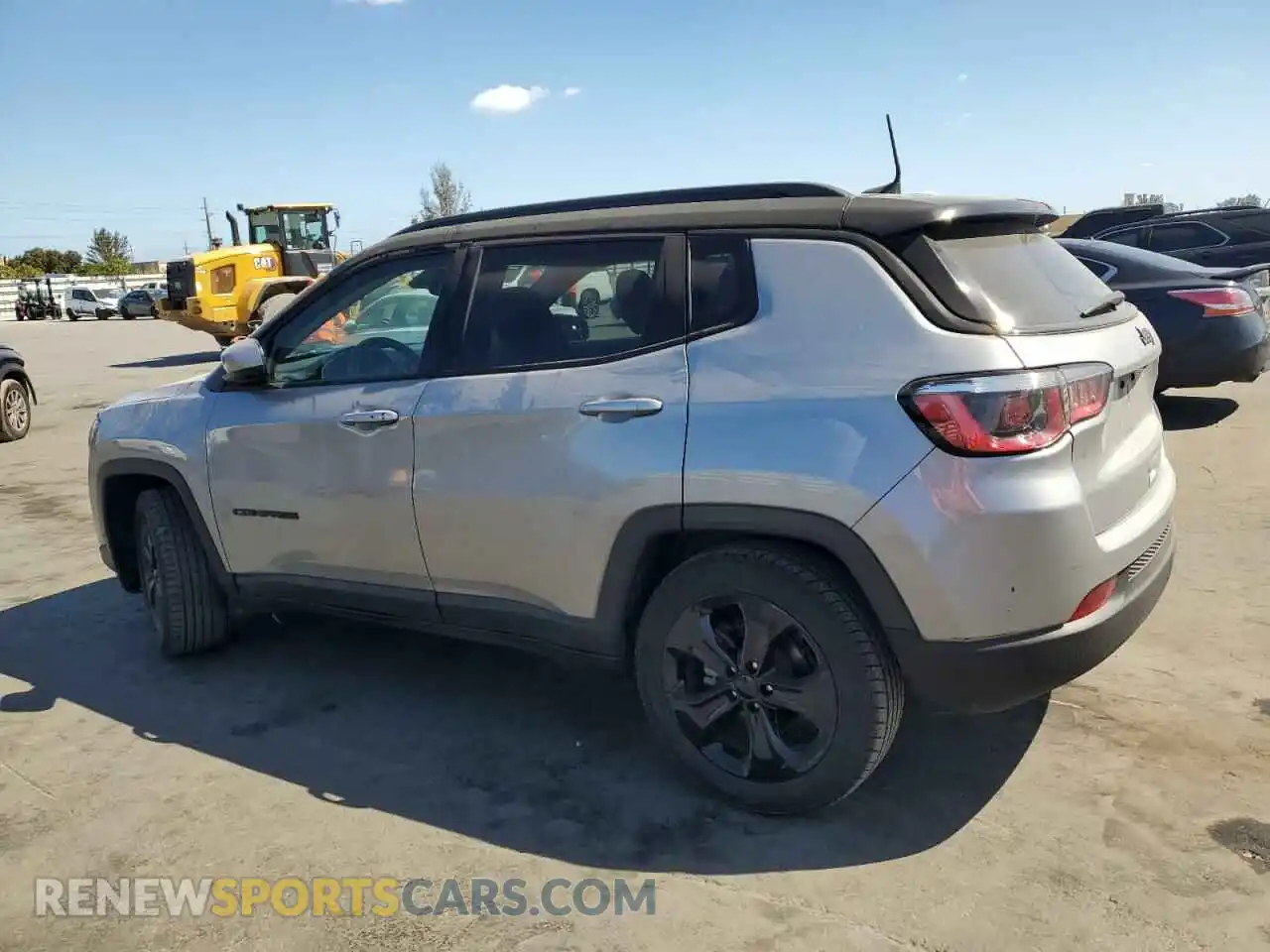 2 Photograph of a damaged car 3C4NJCBB1KT835159 JEEP COMPASS 2019