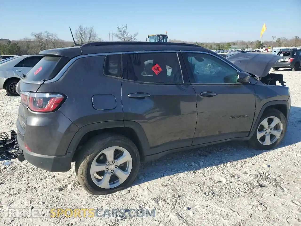 3 Photograph of a damaged car 3C4NJCBB2KT840578 JEEP COMPASS 2019