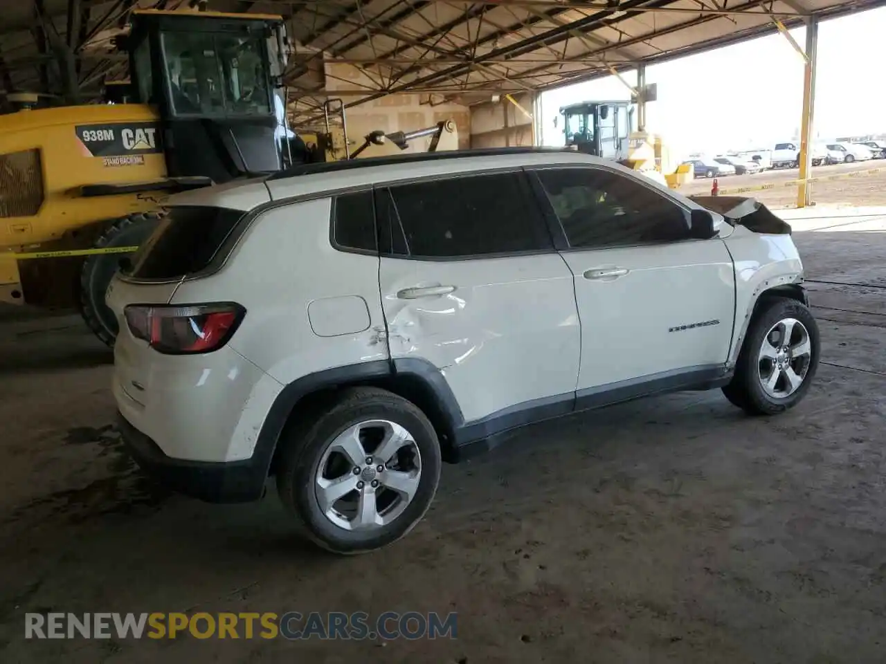 3 Photograph of a damaged car 3C4NJCBB5KT809244 JEEP COMPASS 2019