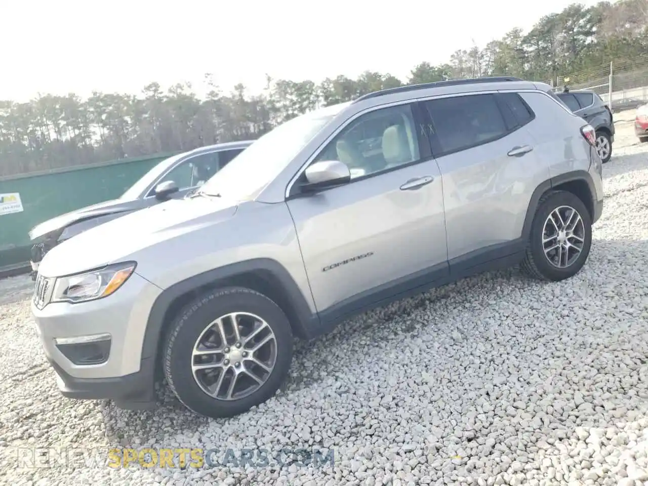 1 Photograph of a damaged car 3C4NJCBB6KT676932 JEEP COMPASS 2019