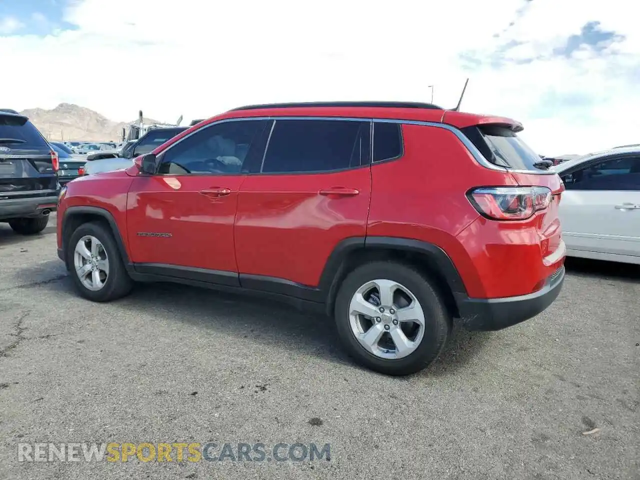 2 Photograph of a damaged car 3C4NJCBB6KT833200 JEEP COMPASS 2019