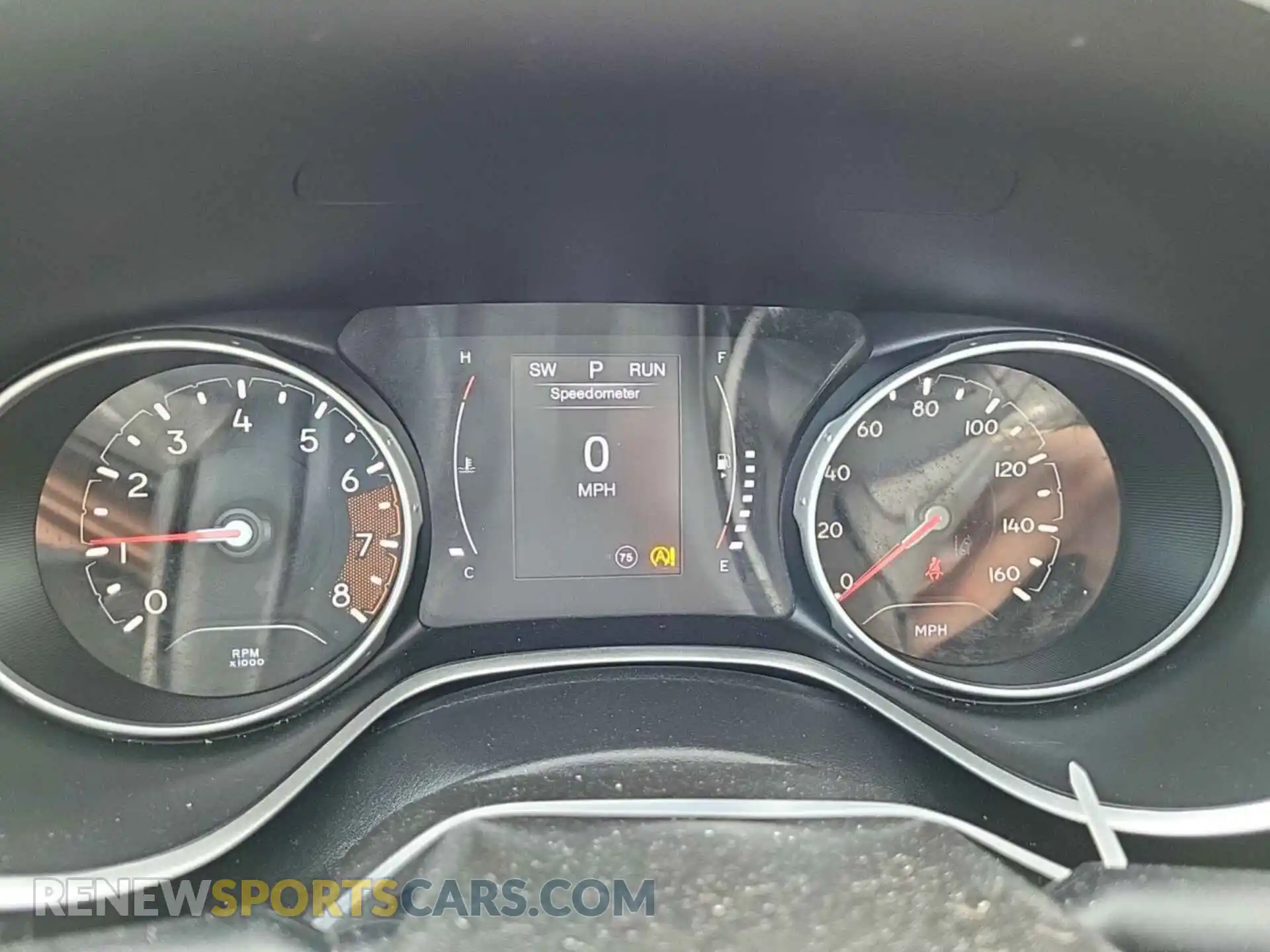 1 Photograph of a damaged car 3C4NJCBB7KT679919 JEEP COMPASS 2019