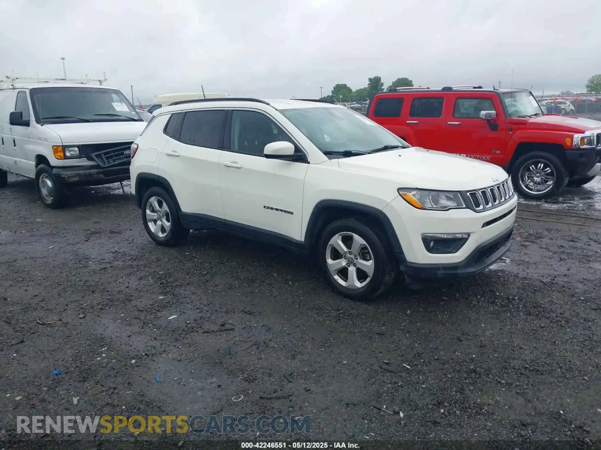 1 fotografías del automóvil dañado 3C4NJCBB9KT652222 JEEP COMPASS 2019