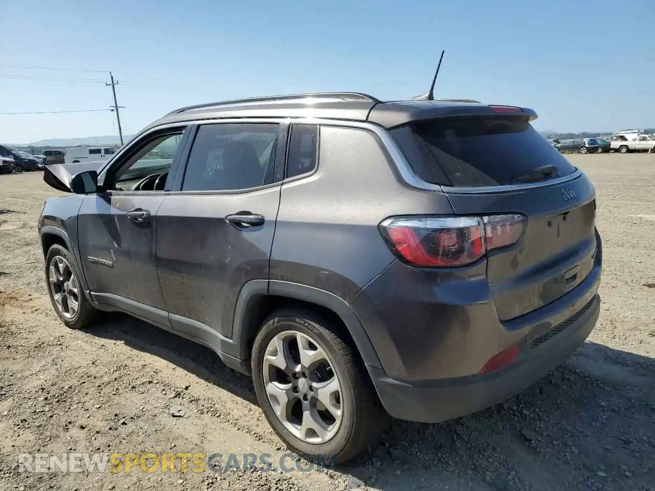 2 Photograph of a damaged car 3C4NJCCB3KT819480 JEEP COMPASS 2019