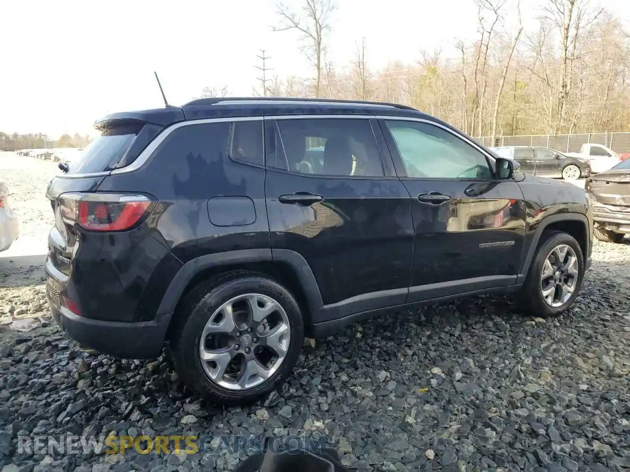 3 Photograph of a damaged car 3C4NJCCB7KT676145 JEEP COMPASS 2019
