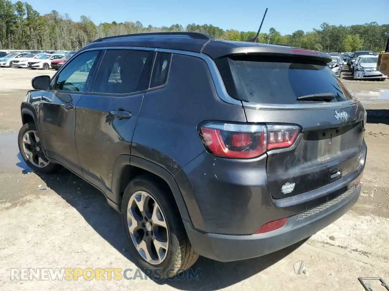 2 Photograph of a damaged car 3C4NJCCB9KT662358 JEEP COMPASS 2019