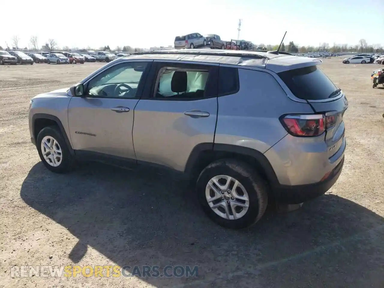 2 Photograph of a damaged car 3C4NJDAB1KT802816 JEEP COMPASS 2019