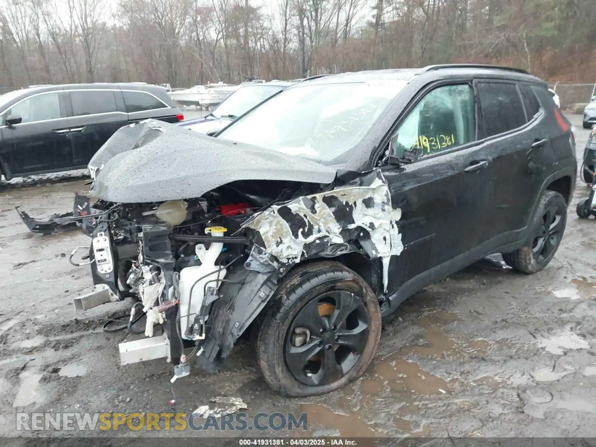 2 Photograph of a damaged car 3C4NJDBB1KT601609 JEEP COMPASS 2019