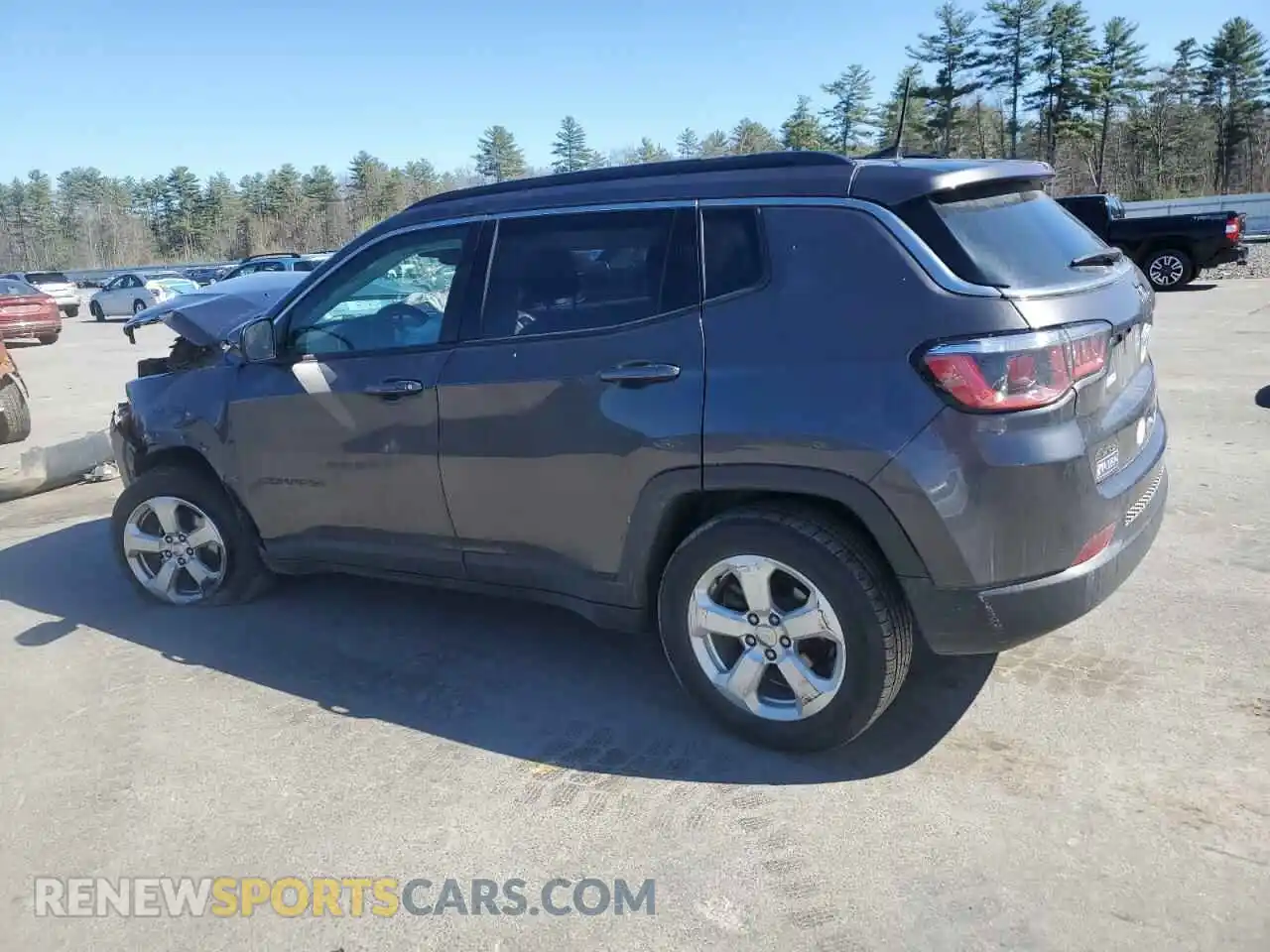 2 Photograph of a damaged car 3C4NJDBB1KT678948 JEEP COMPASS 2019