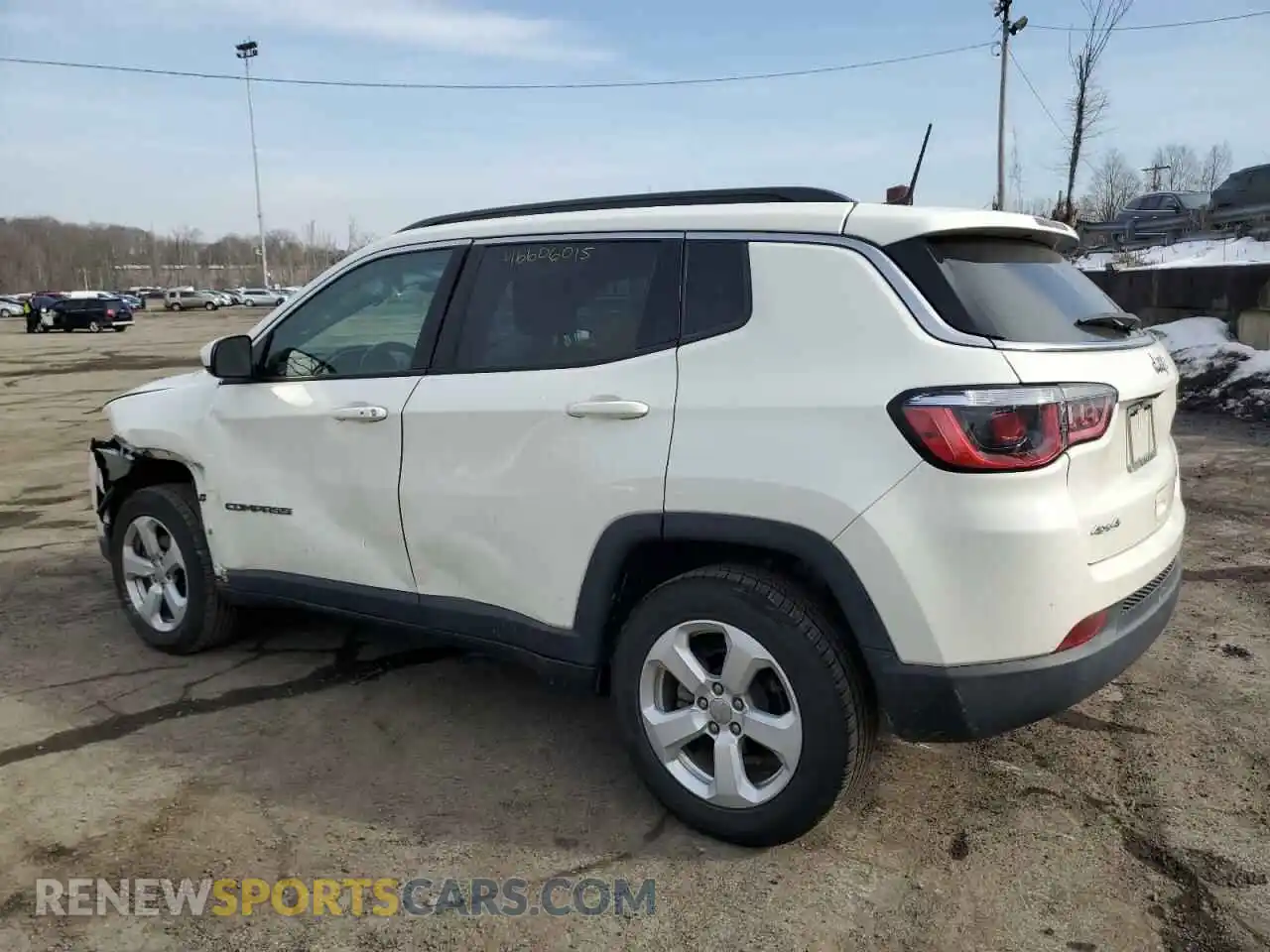 2 Photograph of a damaged car 3C4NJDBB2KT678506 JEEP COMPASS 2019