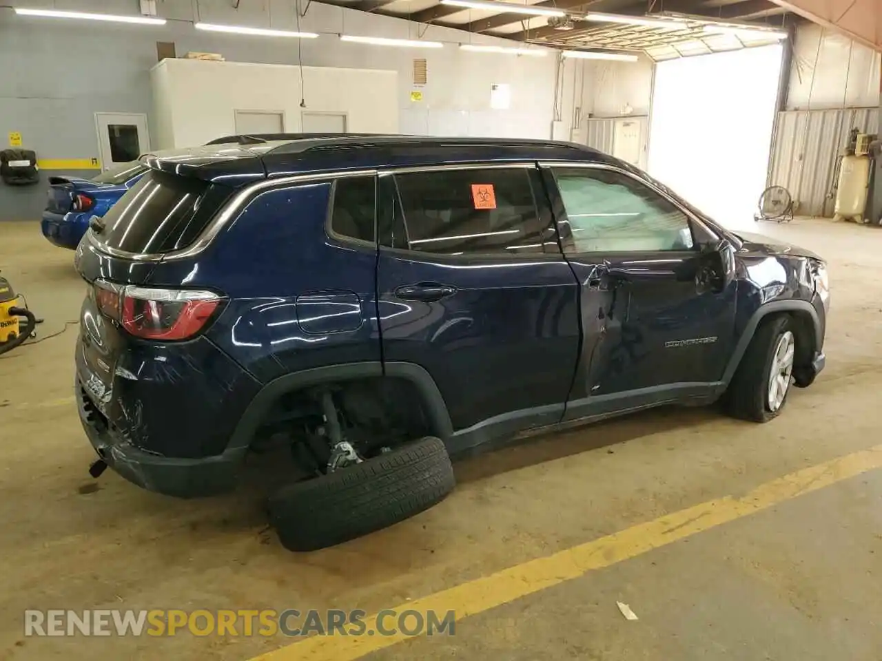 3 Photograph of a damaged car 3C4NJDBB2KT678814 JEEP COMPASS 2019