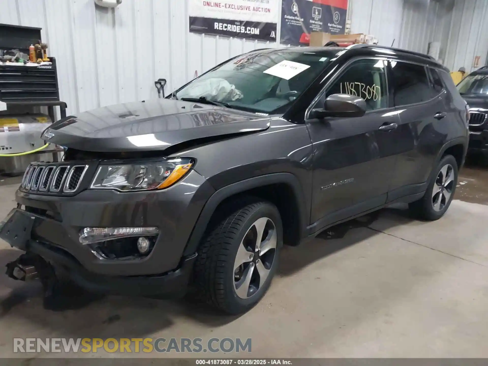 2 Photograph of a damaged car 3C4NJDBB3KT828901 JEEP COMPASS 2019