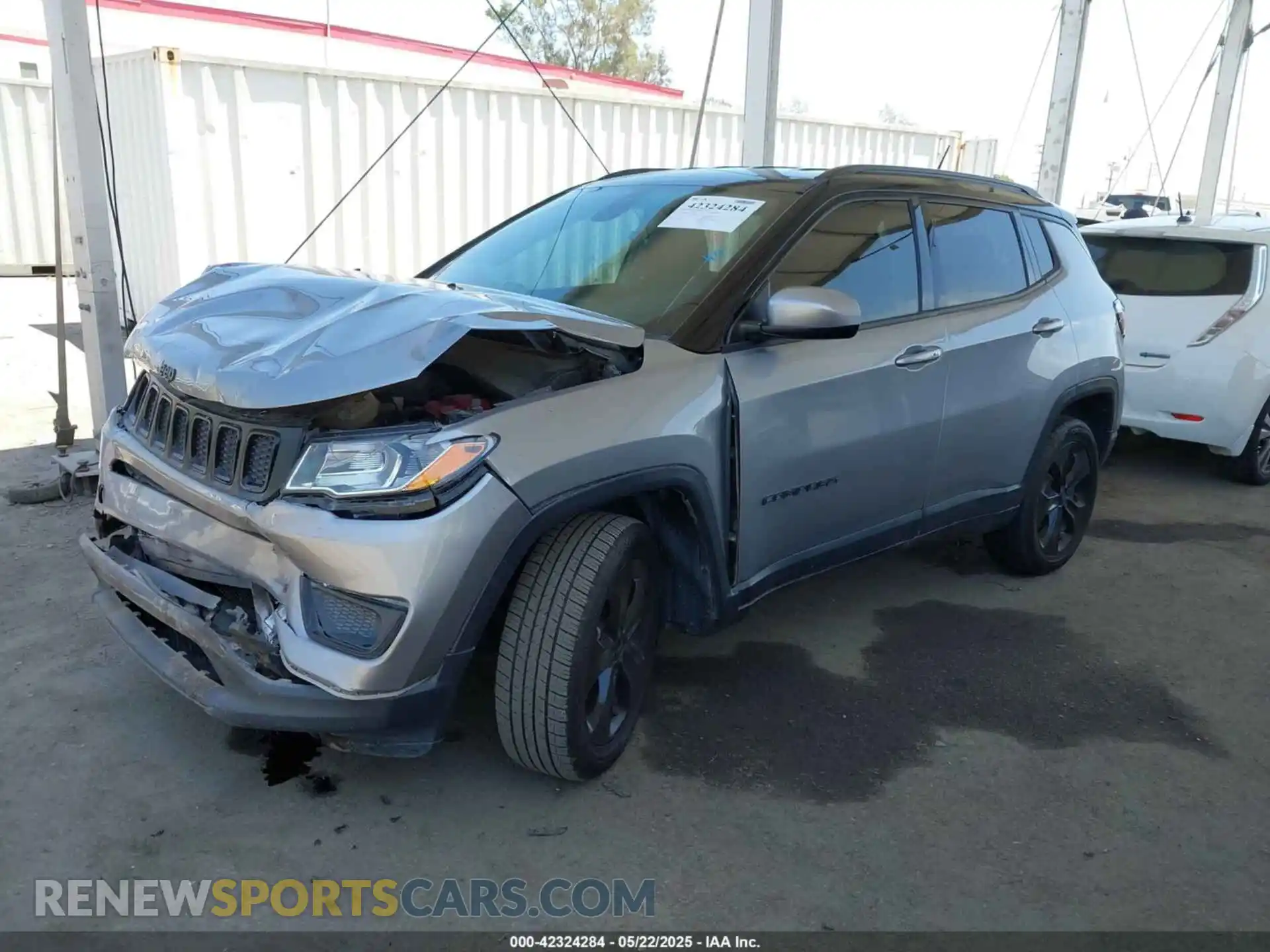 2 Photograph of a damaged car 3C4NJDBB4KT754484 JEEP COMPASS 2019