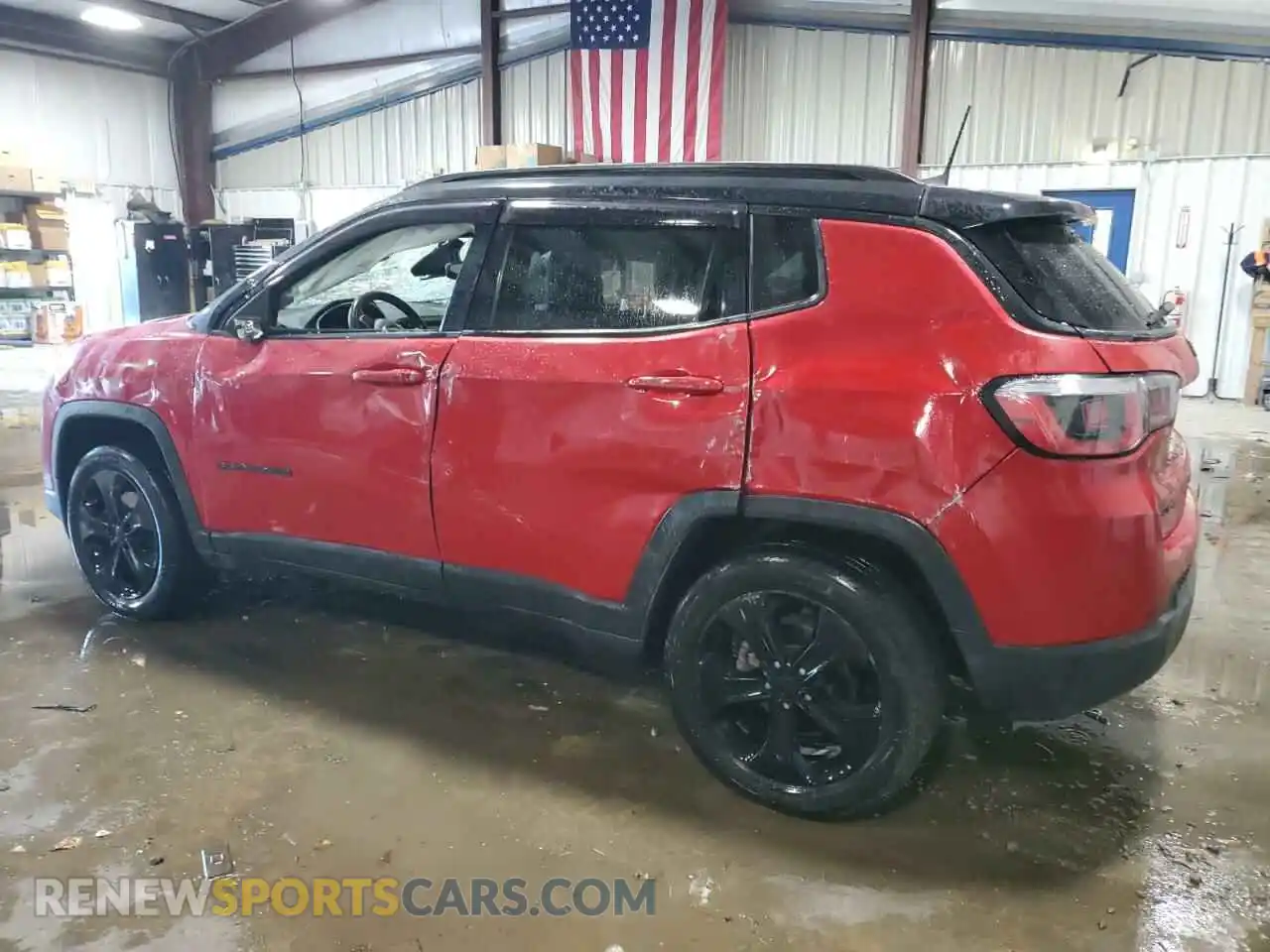 2 Photograph of a damaged car 3C4NJDBB4KT796136 JEEP COMPASS 2019