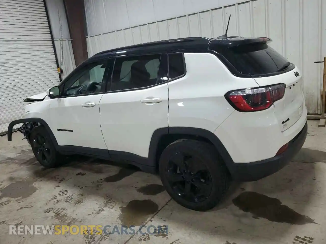 2 Photograph of a damaged car 3C4NJDBB5KT834215 JEEP COMPASS 2019
