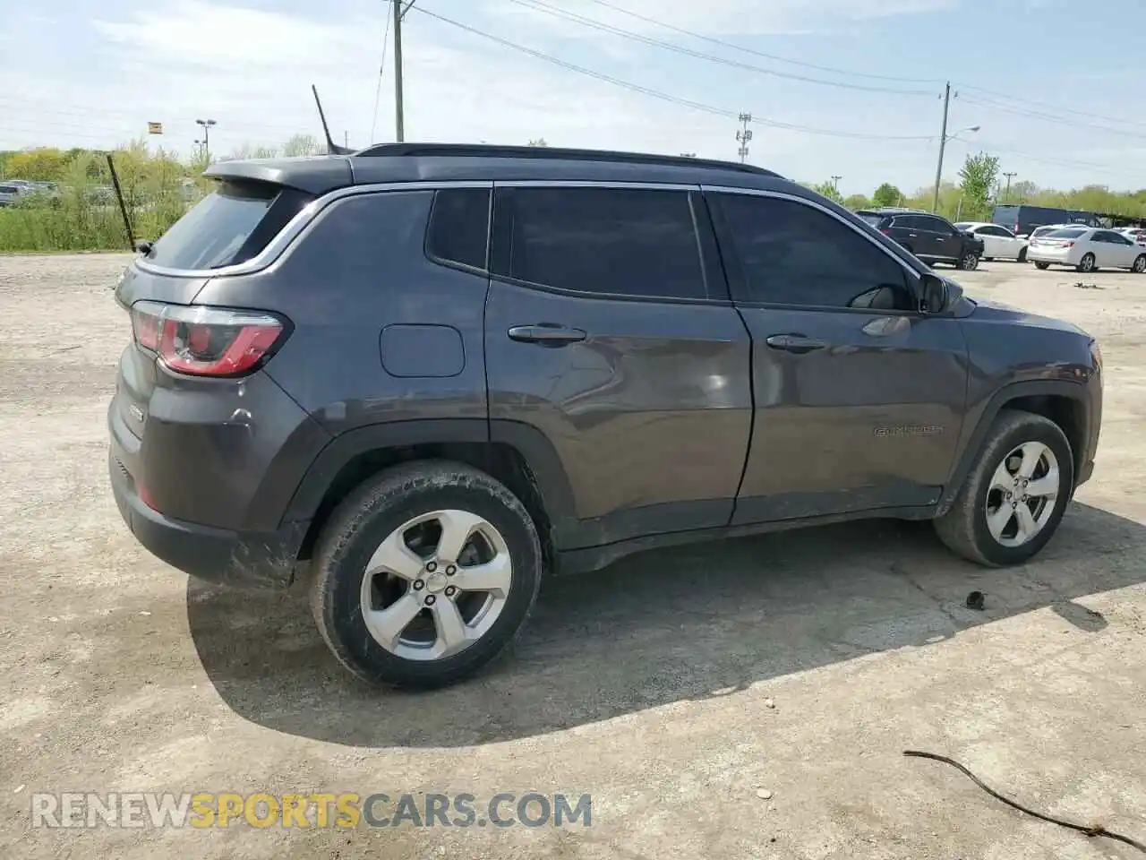 3 Photograph of a damaged car 3C4NJDBB6KT595466 JEEP COMPASS 2019