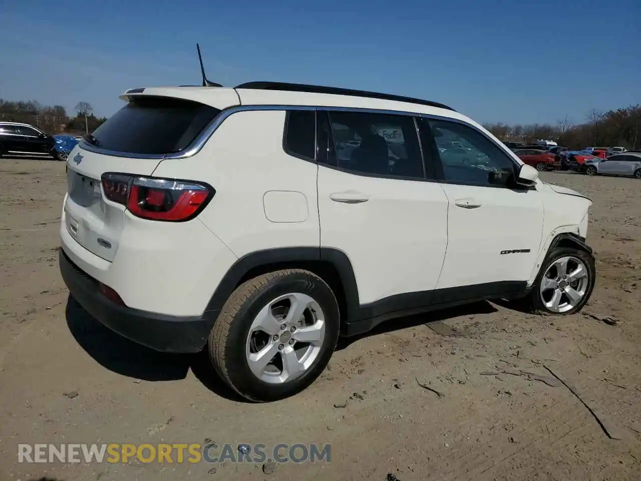 3 Photograph of a damaged car 3C4NJDBB6KT828892 JEEP COMPASS 2019