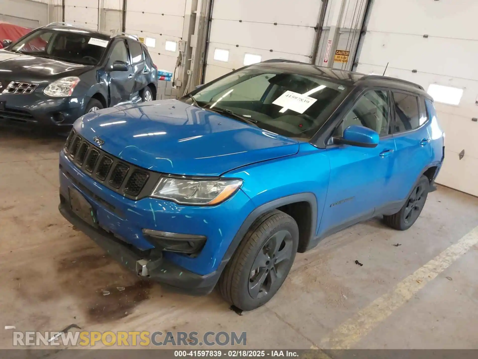2 Photograph of a damaged car 3C4NJDBB7KT741048 JEEP COMPASS 2019