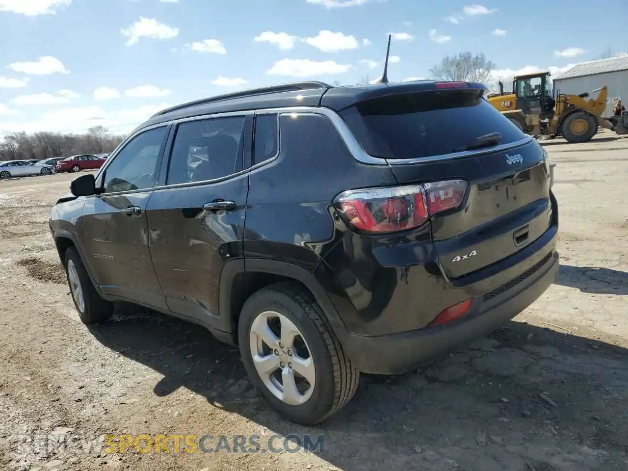 2 Photograph of a damaged car 3C4NJDBB7KT847886 JEEP COMPASS 2019
