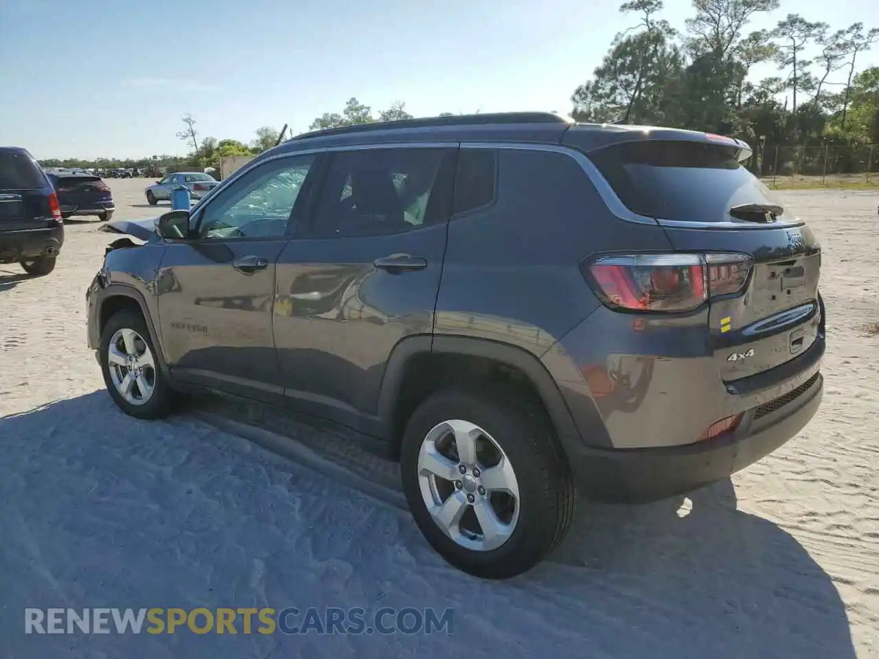 2 Photograph of a damaged car 3C4NJDBB9KT665820 JEEP COMPASS 2019