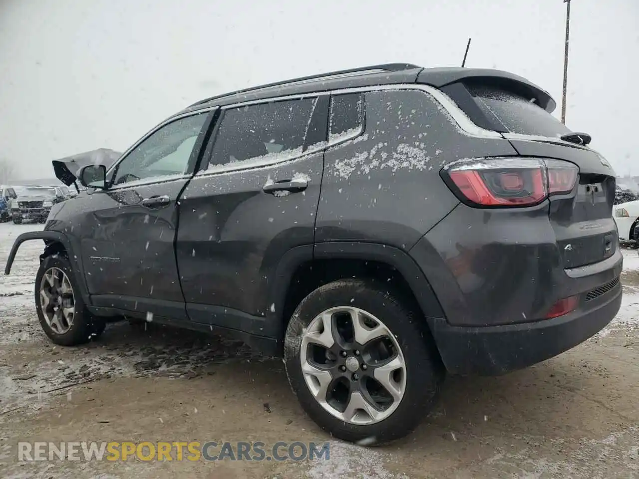 2 Photograph of a damaged car 3C4NJDCB0KT854435 JEEP COMPASS 2019