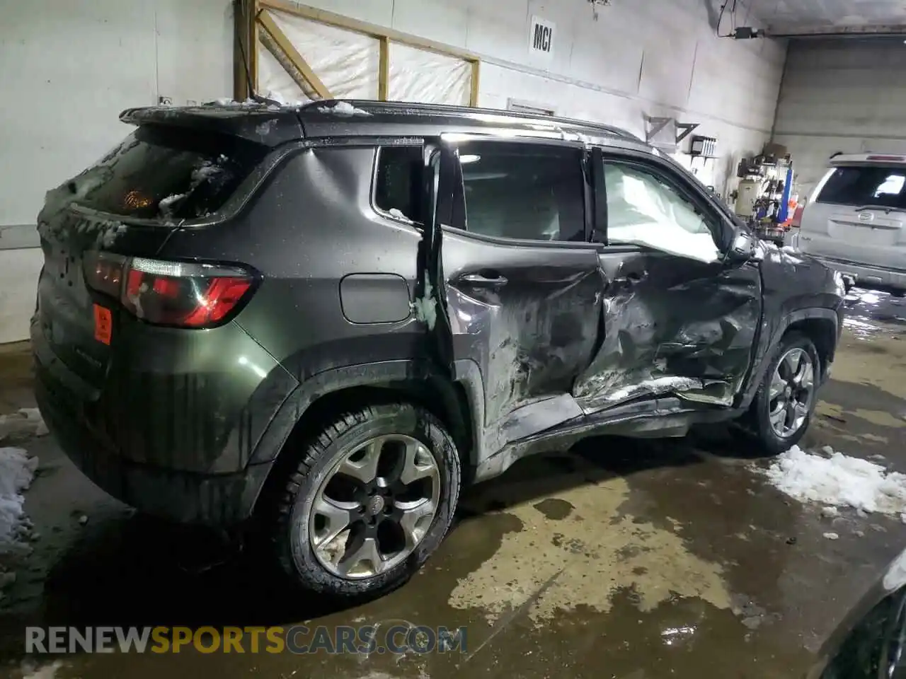 3 Photograph of a damaged car 3C4NJDCB0KT854452 JEEP COMPASS 2019