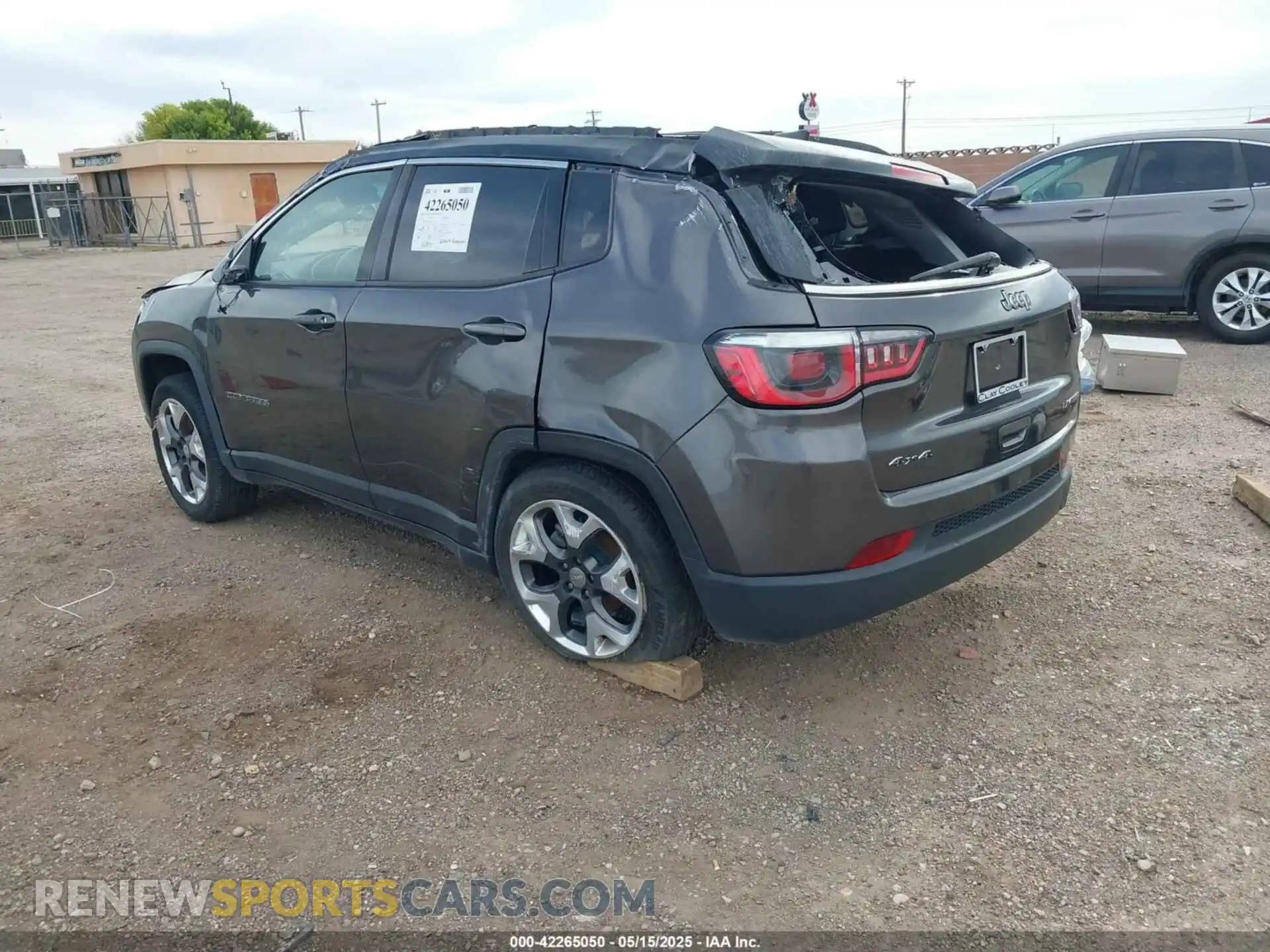 3 Photograph of a damaged car 3C4NJDCB1KT641767 JEEP COMPASS 2019