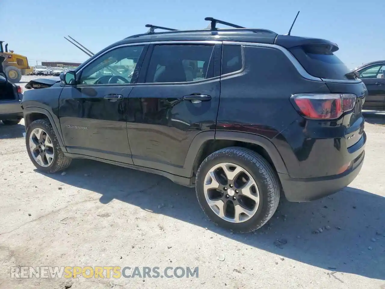2 Photograph of a damaged car 3C4NJDCB1KT651148 JEEP COMPASS 2019