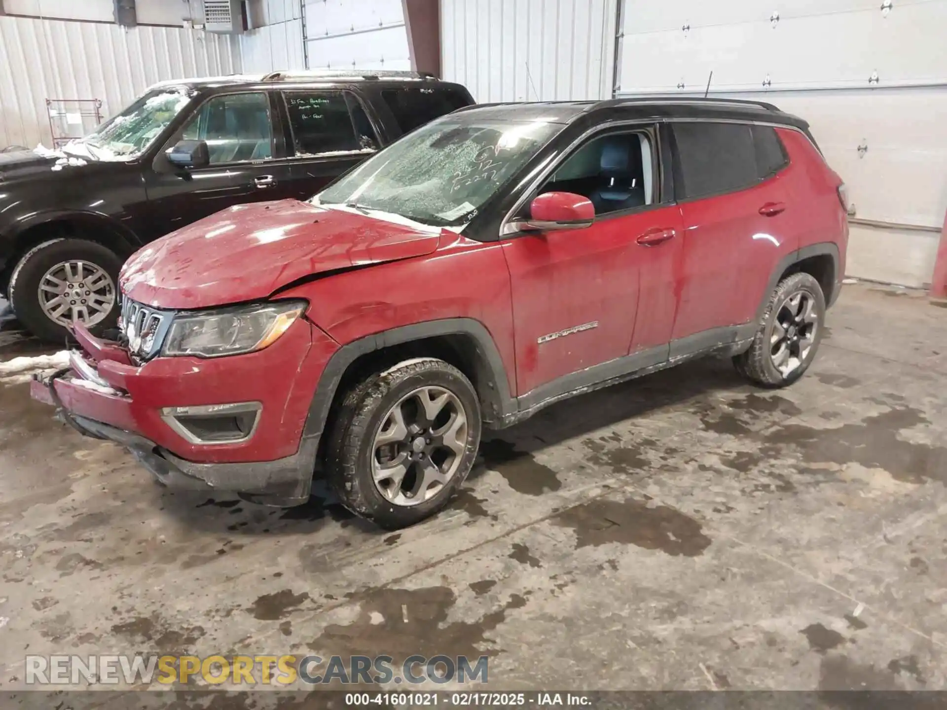 2 Photograph of a damaged car 3C4NJDCB1KT673764 JEEP COMPASS 2019