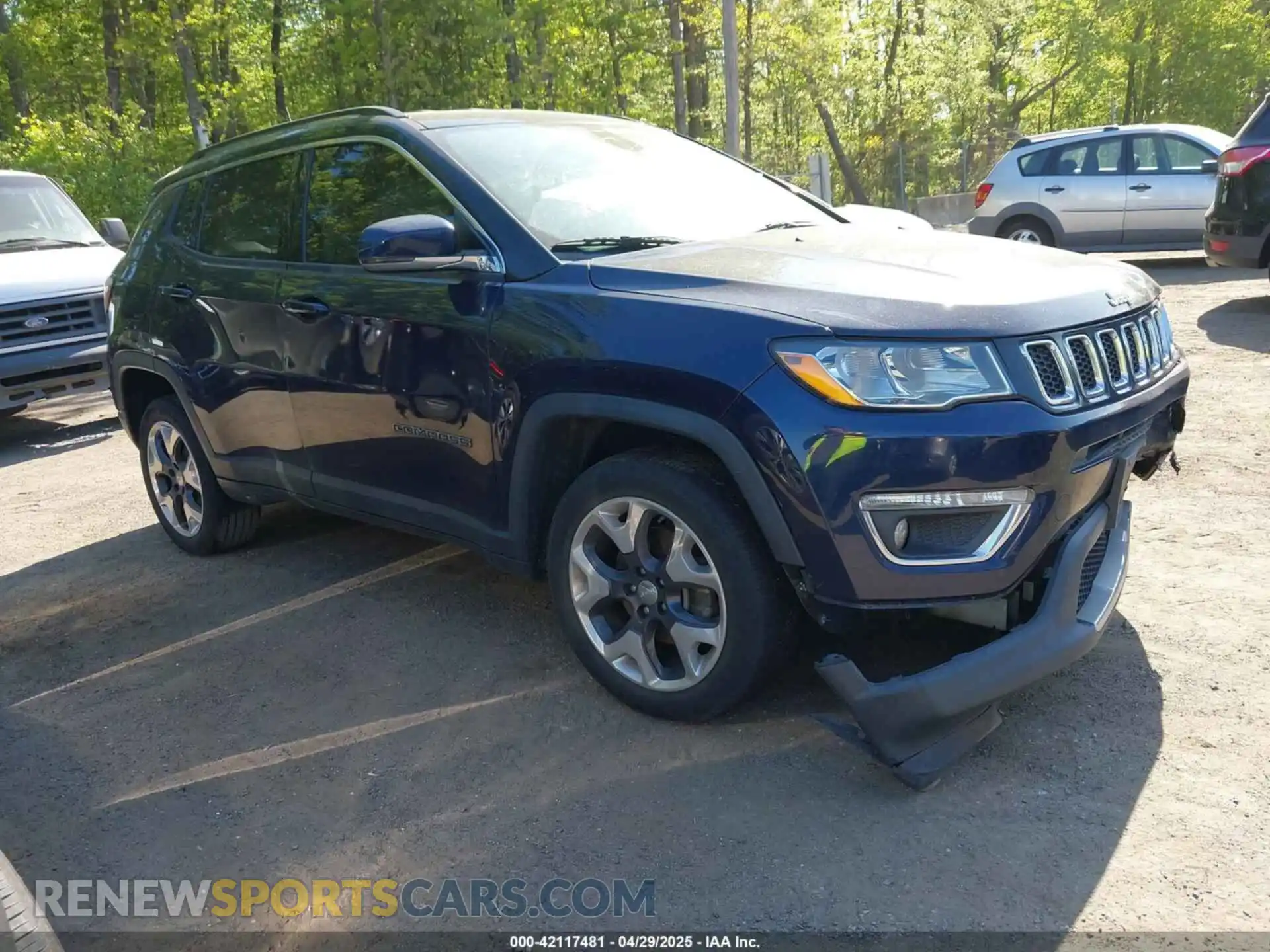 1 Photograph of a damaged car 3C4NJDCB1KT680147 JEEP COMPASS 2019