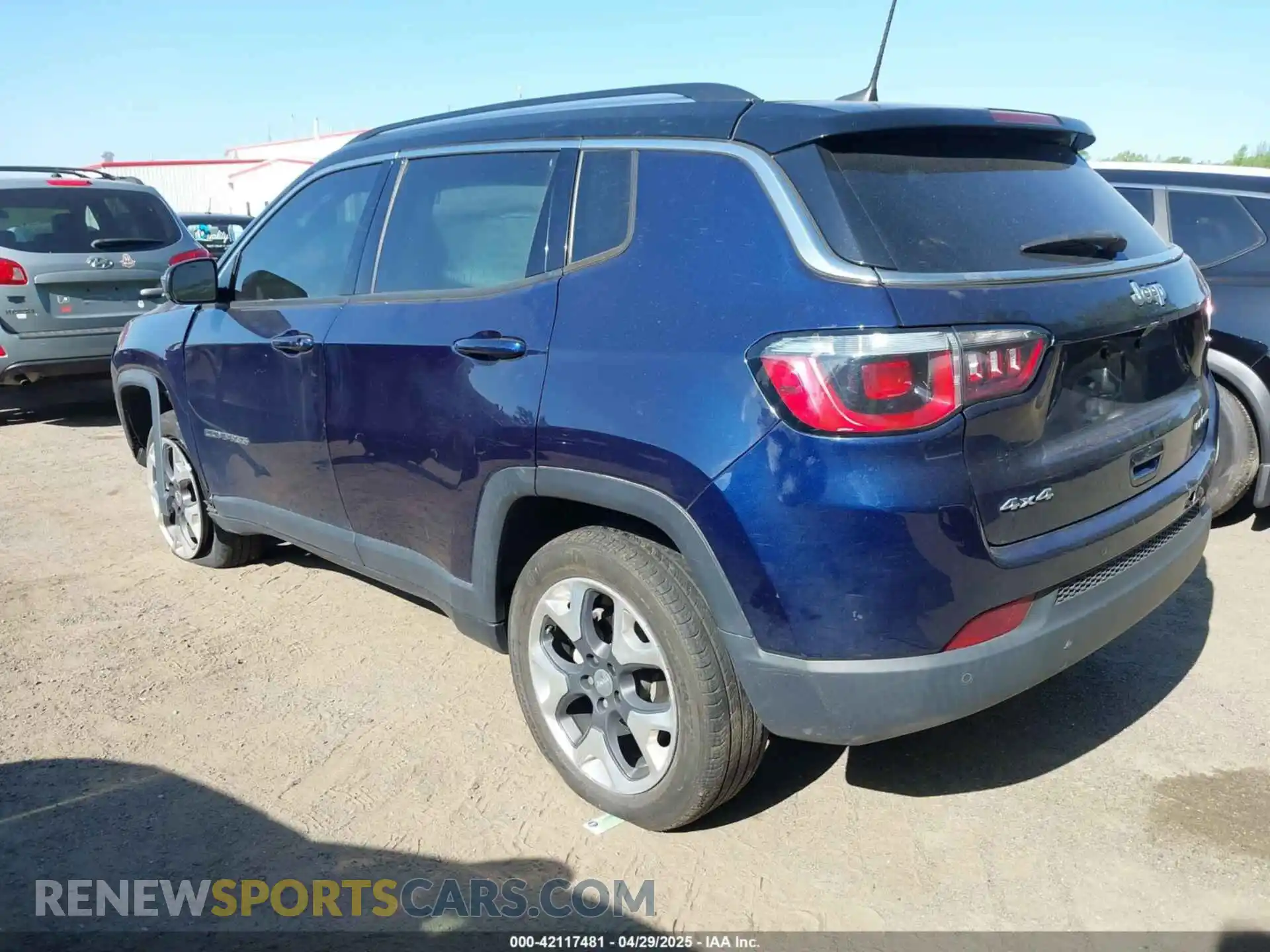 3 Photograph of a damaged car 3C4NJDCB1KT680147 JEEP COMPASS 2019