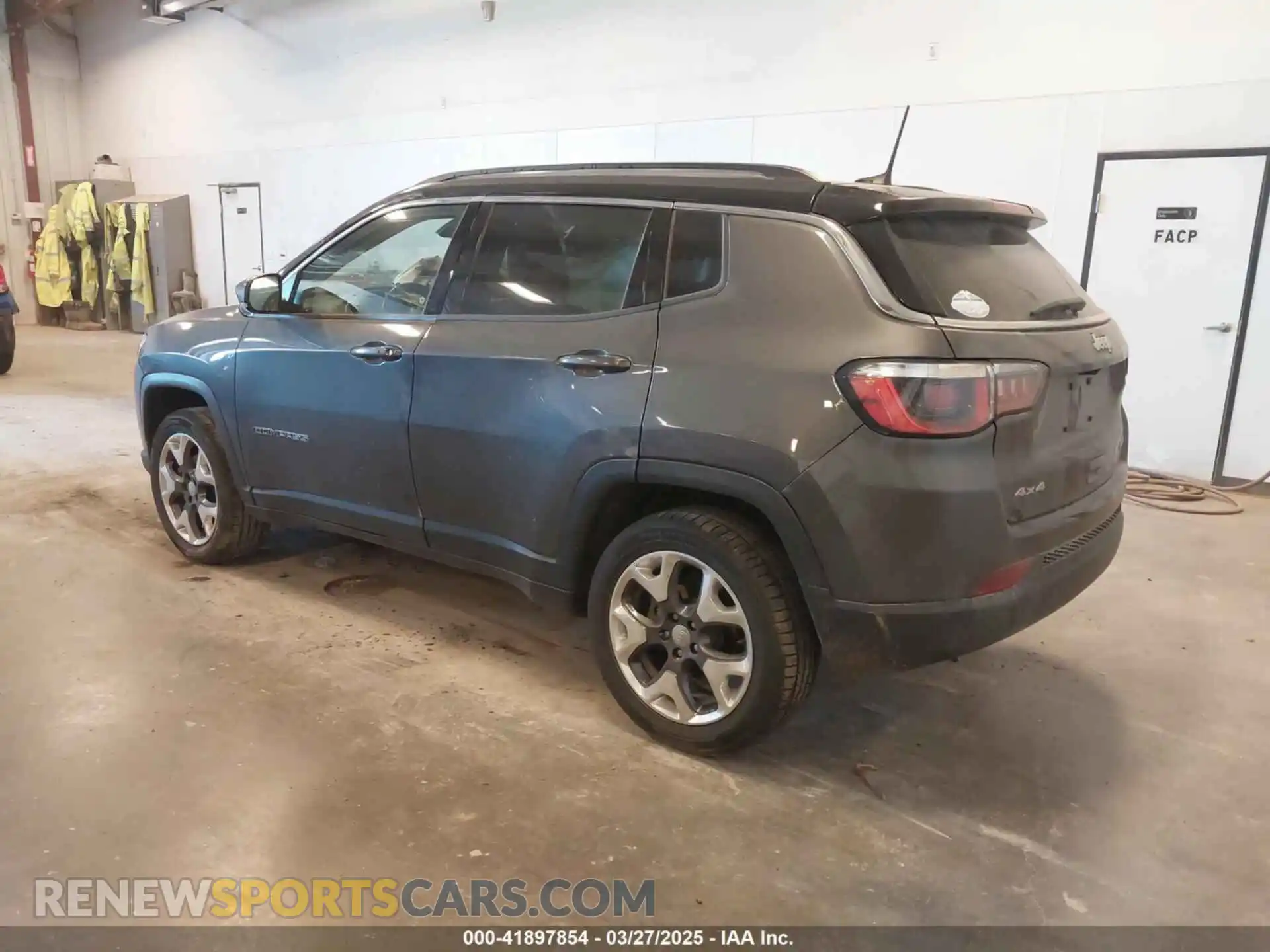 3 Photograph of a damaged car 3C4NJDCB1KT842357 JEEP COMPASS 2019